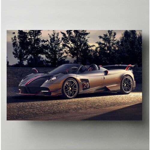 Pagani Huayra Roadster car cabriolet supercars Posters Wall Art Wallpaper Prints Modern Canvas Paintings for Living Room Decor