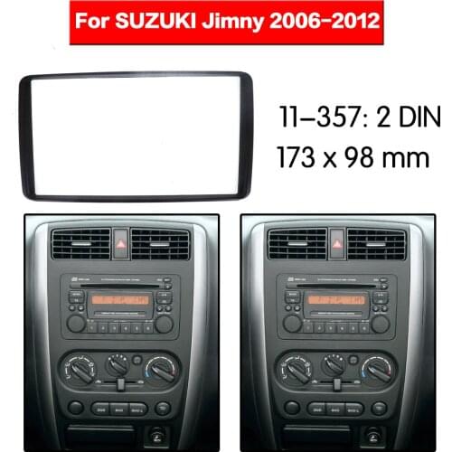 Car Radio frame Audio Fascia For Suzuki Jimny 2006 - 2012 Car Stereo Radio Fascia Panel Installation Adapter DVD player Frame
