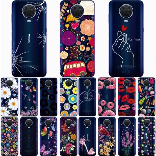 For Nokia G10 Silicone Bags Clear Soft TPU Phone Case For Nokia G20 Protector case for Funda Coque