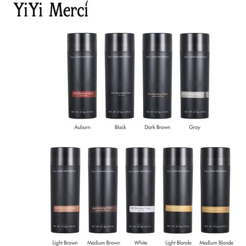 Hair Fibers Keratin Spray Hair Building Fibers 27.5g Loss Products Instant Wig Powders Poudre de fibre capillaire