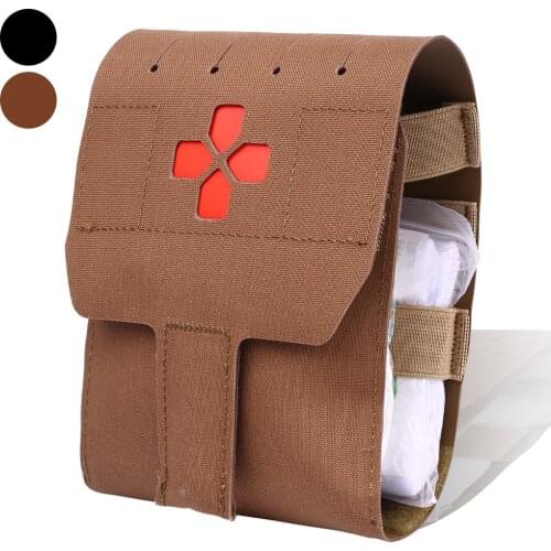 FMA Tactical Medical Pouch Emergency Bag Trauma Kit Now Micro Med Kit Military First Aid Bag EDC Waist Pack for Hunting Camping