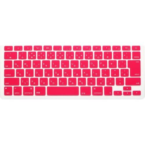 Japanese Keyboard Cover 2013 2014 2015 Protector For Apple MacBook Air Pro 13 15 17 For Mac Book Air Retina 13.3 15.4 Japan