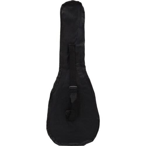 55.5*20cm 21 Inch Black Ukulele Bag Soft Case Bag Single Shoulder Backpack Padded