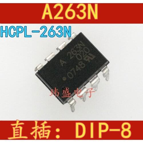 10pcs A263N HCPL-263N DIP-8