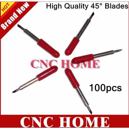 100pcs 45 Degree High Quality Roland Blades General Lettering knife for Roland Cutting Plotter Blade Milling Cutter