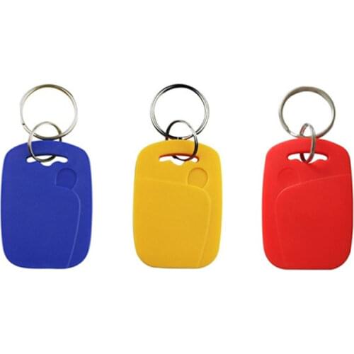 100pcs/Lot 125Khz Proximity RFID EM4305 T5577 Smart Card Read and Rewriteable Token Tag Keyfobs Keychains Access Control