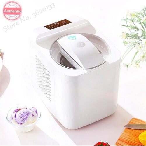 1L Home Automatic Mini Ice Cream Machine Household Intelligent Self-cooling DIY Ice Cream Maker 220V