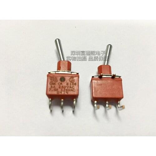 American CK button switch E105 bent 3 foot unilateral self reset shake shake switch