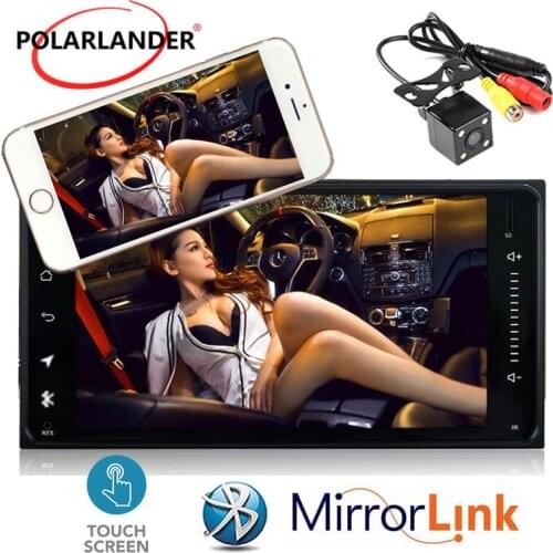 Car Radio 2 Din 7 Inch Windows Ce Mirrorlink Touch Screen USB FM GPS Without CD/DVD Bluetooth For Toyota Corolla 2001-2008