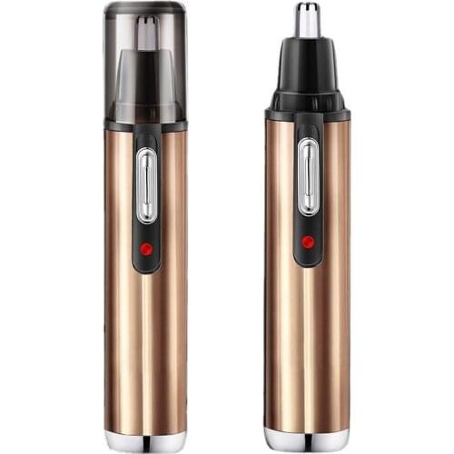 Electronic Nose Trimmer Professional Painless Trimming Powerful Motor Nose Shaver Rechargeable Nose Ear Hair Removal 6500rpm