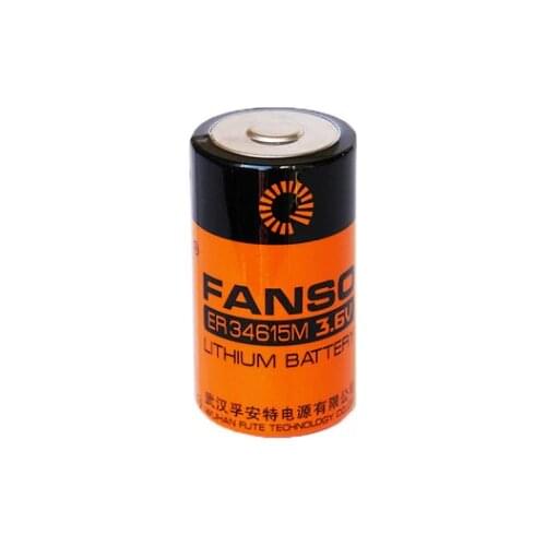 HOT NEW ER34615M battery ER34615 34615M 34615 3.6V 13000mah PLC D capacity lithium batteries Lithium and pillar type battery