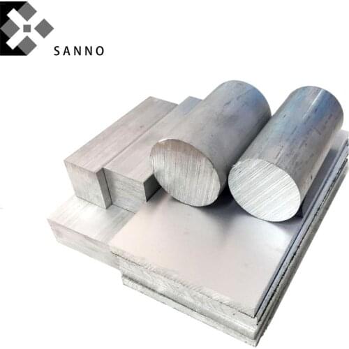 Aluminum alloy round plates 1mm, 3mm, 5mm, 6mm aluminum disk can be customized thin al metal sheet / rods