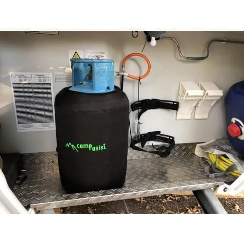 Caravan Gas Tube Cover