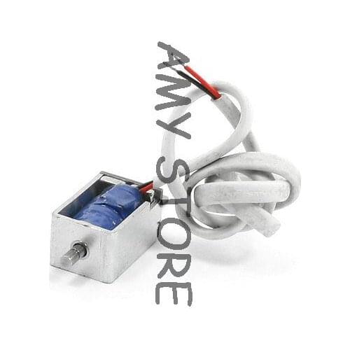 Linear Motion 3mm 40g Pull Push Type Electromagnet Solenoid DC 6V 1W 1A