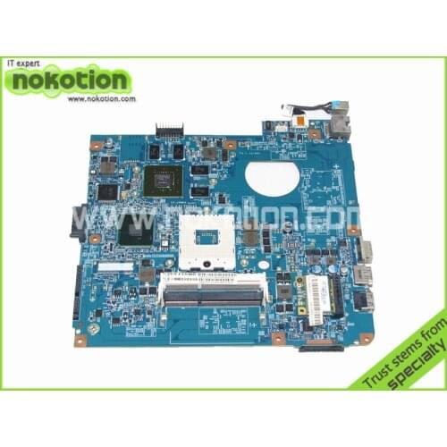 NOKOTION laptop motherboard for acer 4741 4741G D730 NV49C MS2303 MS2306 MBR7P01003 48.4GY02.031 HM55 NVIDIA GT420 DDR3