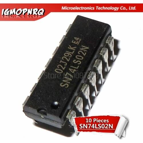 10pcs HD74LS02P HD74LS02 SN74LS02N 74LS02 DIP14 new original