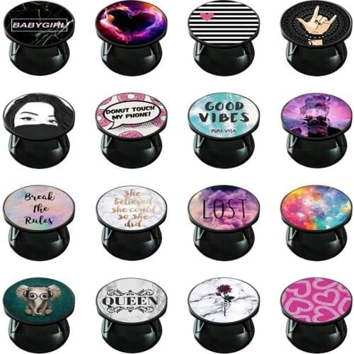 Finger Holder Lovely Pattern Smartphone Holder Finger Grip Holder Phones Holder