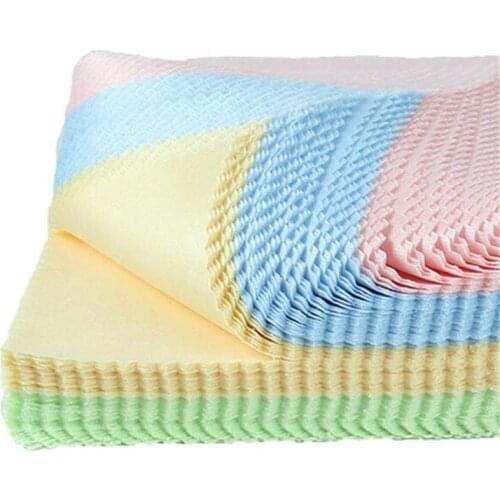 10pcs Glasses Cleaning Cloth 4 Colors Lens Cloth Wipes For Lens 13*13cm For Glasses Mac Camera Computer