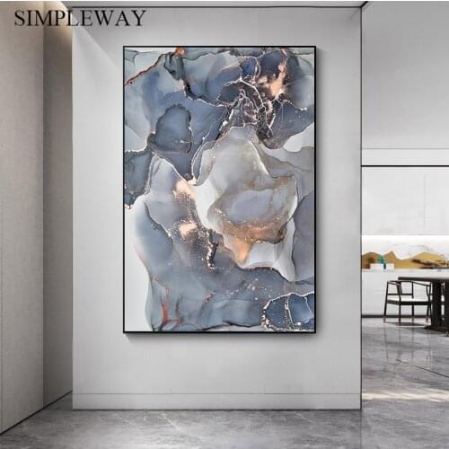 Nordic Abstract Graphic Art Canvas Poster Luxury Style Wall Art Print Painting Contemporary Decorative Picture Modern Home Decor