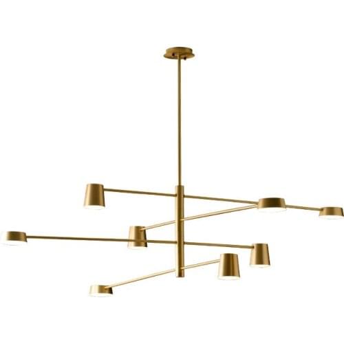 Modern minimalist style chandelier creative molecular light luxury living room dining room bedroom lighting