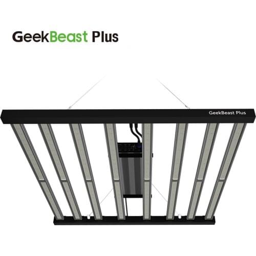 2021 GeekBeast Plus 630w 8 Bar Led Grow Light lm301h lm301b UV IR Switch APP Control Full Spectrum Indoor 5x5 Grow Tent
