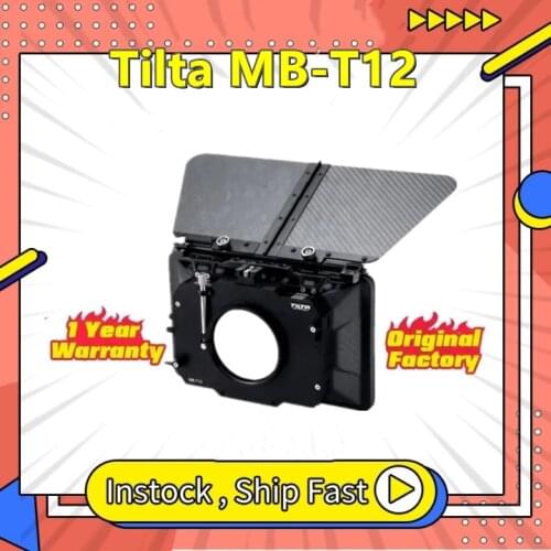 Tilta MB-T12 4*5.65 Carbon Fiber Matte Box (Clamp-on) with Single Backing For 5D RED ARRI SONY DSLR BMPCC Cage
