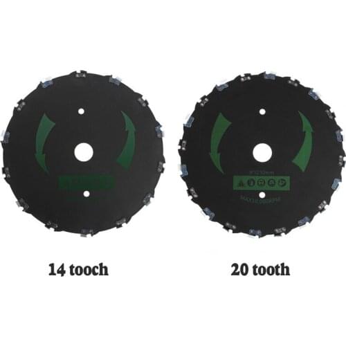 Lawn Mower Trimmer Head Coil Chains Brushcutter Chainsaw Tooth Trimming Brush Cutter Machine For Cutting Heavy Brush Thick Grass