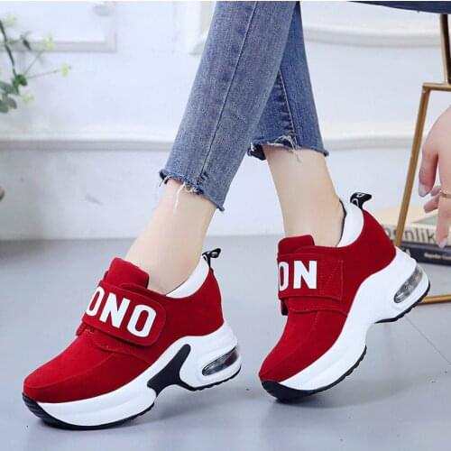Women Platform Wedges high heels dress ankle Martin Boots women shoes Casual warm snow boots botas Plus Size 35-40