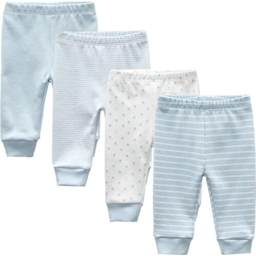 4 PCS/3 PCS baby pants Casual Toddler Bottoms Pants Infant Cartoon Pants Baby Boy Girl Trousers