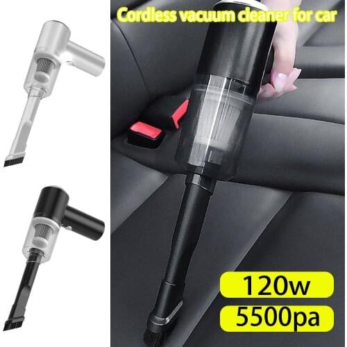 Car Vacuum Cleaner for SUV Truck Home Office W91F USB Rechargeable Cordless 5500Pa 120W Portable Handheld Powerful Wireless