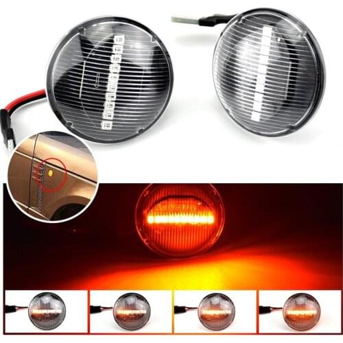 Car LED Dynamic Side Marker Signal Lamp Light Turn Lamp for Land Rover Range Rover L322 2002-2012
