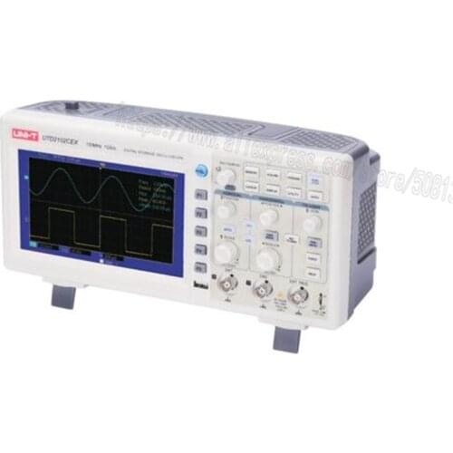Free Shipping UNI-T UTD2102CEX Digital 7" TFT LCD 2-Channel Storage 100MHz Oscilloscope 1GS/s
