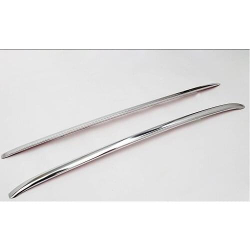 For Audi A3 2014 2015 2016 2017 2018 Aluminium alloy Silver Top Roof Rails Rack Side Bars Decoration Trim Cover