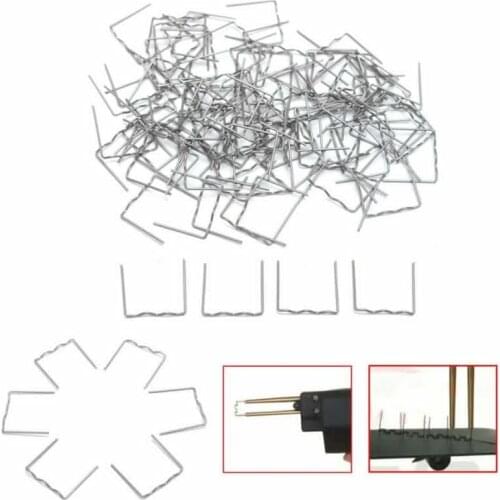 Hot Flat Staples Stapler Staples Torch Flat For Car Auto Pre-Cut Repair Weld