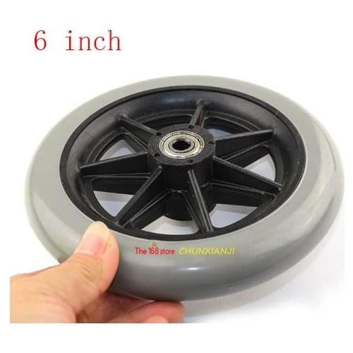 Good quality 6 Inch non- Pneumatic Tire 6inch tyre 150MM Scooter Wheel With plastic Hub Electric Scooter