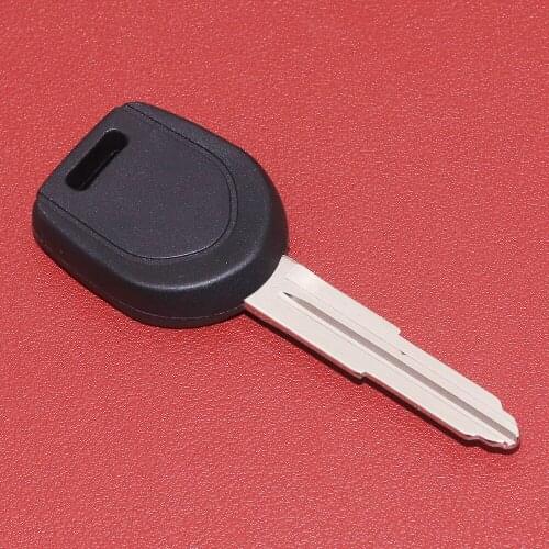 JEAZEA 1x Black Plastic Remote Key Shell Case Fob Fit For Mitsubishi Eclipse Endeavor Galant Grandis I-Miev Lancer Replacement