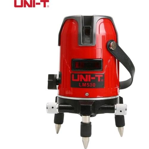 UNI-T LM530 LM530G 3 Lines 4 Points 360 Vertical & Horizontal Cross Laser Line Leveling With Out Mode
