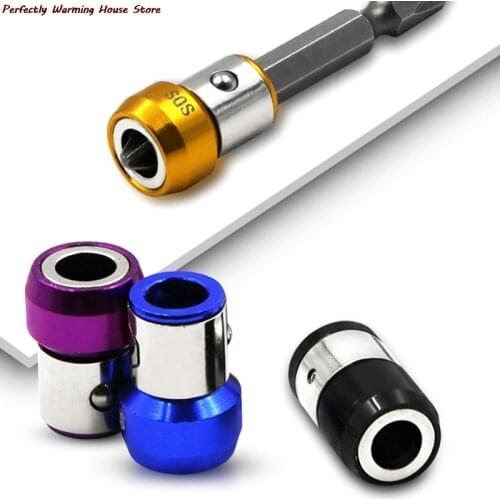 Magnetische Ring Legering Elektrische Magnetische Ring Schroevendraaier Bits Anti-Corrosie Sterke Magnetiseur Phillips Boor Ring