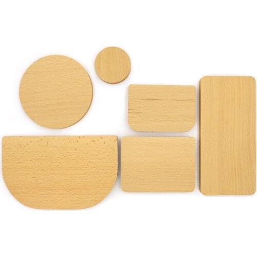 Zipper Mounting Tool Board Zipper Correction Model Wood Template Beech Wood Zipper Installation Device DIY Sewing Accessories