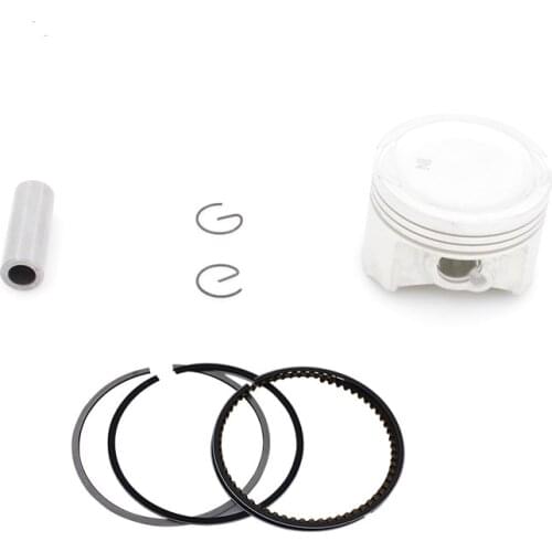 Motorcycle 52.4 mm Piston 13 mm Pin Ring 0.8*0.8*1.5mm Set For Honda CBF125 SDH125-51 WH125-7 WH125-8 Egine Spare Parts