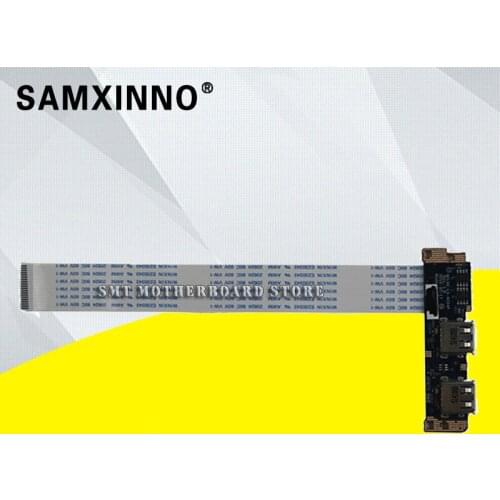 NEW For Asus K95V K95VM K95VB VJ USB QAL90 LS8228P Laptop Audio USB IO Board Interface Board Sound Card Reader Board Tested Well