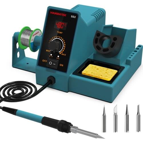 Digital Display Constant Temperature Soldering Station Adjustable Temperature Home Repair Soldering Iron Soldering Gun 60W