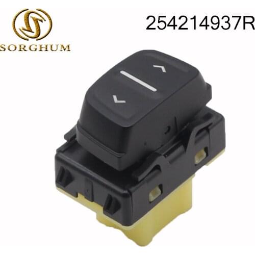 Power Window Regulator Master Single Switch Button 6 pins 254214937R For Renault Dacia Lagon Sandero