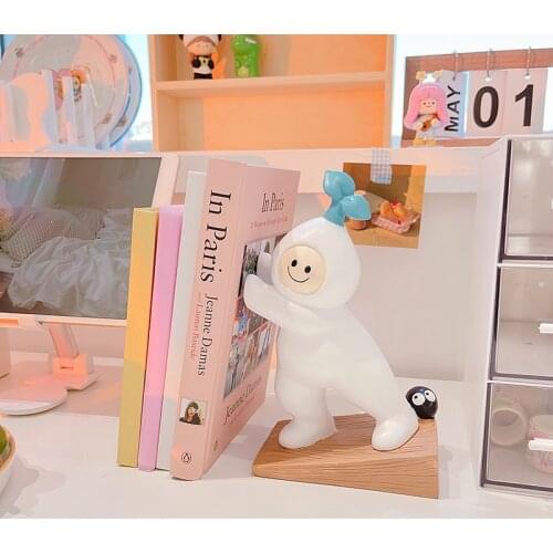 Lovely Door Stopper Floor Block Self Adhesive Non Punching Door Wedge Wall Protector Anti-Collision Book Stopper