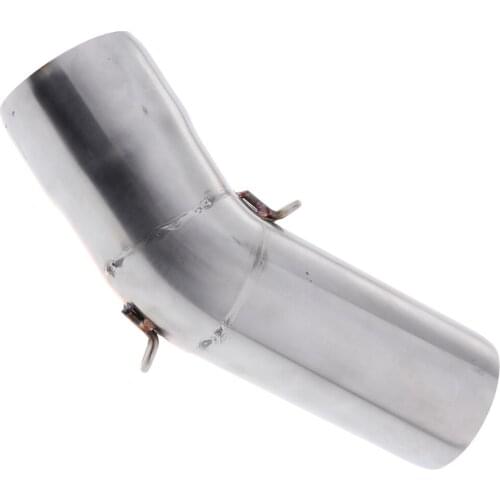 Motorcycle Middle Exhaust Pipe Universal for Kawasaki ZX6R 636 09-17