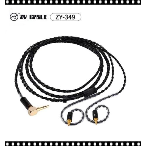 Fanmusic ZY-349/ZY-350/ZY-351/ZY-352 Handmade Wire IE40 pro Headphone Cable Upgrade Line