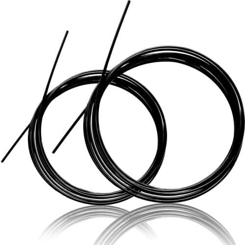 10 PCS 2.5mm/3.4mm Dia / 3M Spare Rope Steel wire Durable for Weighted Speed Jump Rope Crossfit Skipping Ropes Single Skip Rope