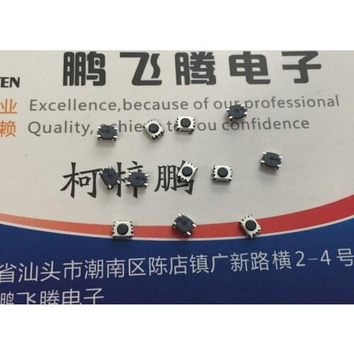 10PCS/lot Original Taiwan TMEC tact switch 3 * 2.7 * 1.4 car car remote control key button patch 4 foot
