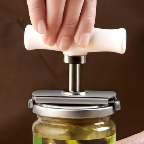 2020 Stainless Steel Easy Can Jar Opener Adjustable 1-4 Inches Cap Lid Openers Tool Kitchen Bottle Ring Open