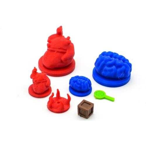 Arkham horro TRPG Cthulhu 3D print board card game special brain heart box eye magnifier token kits accessories